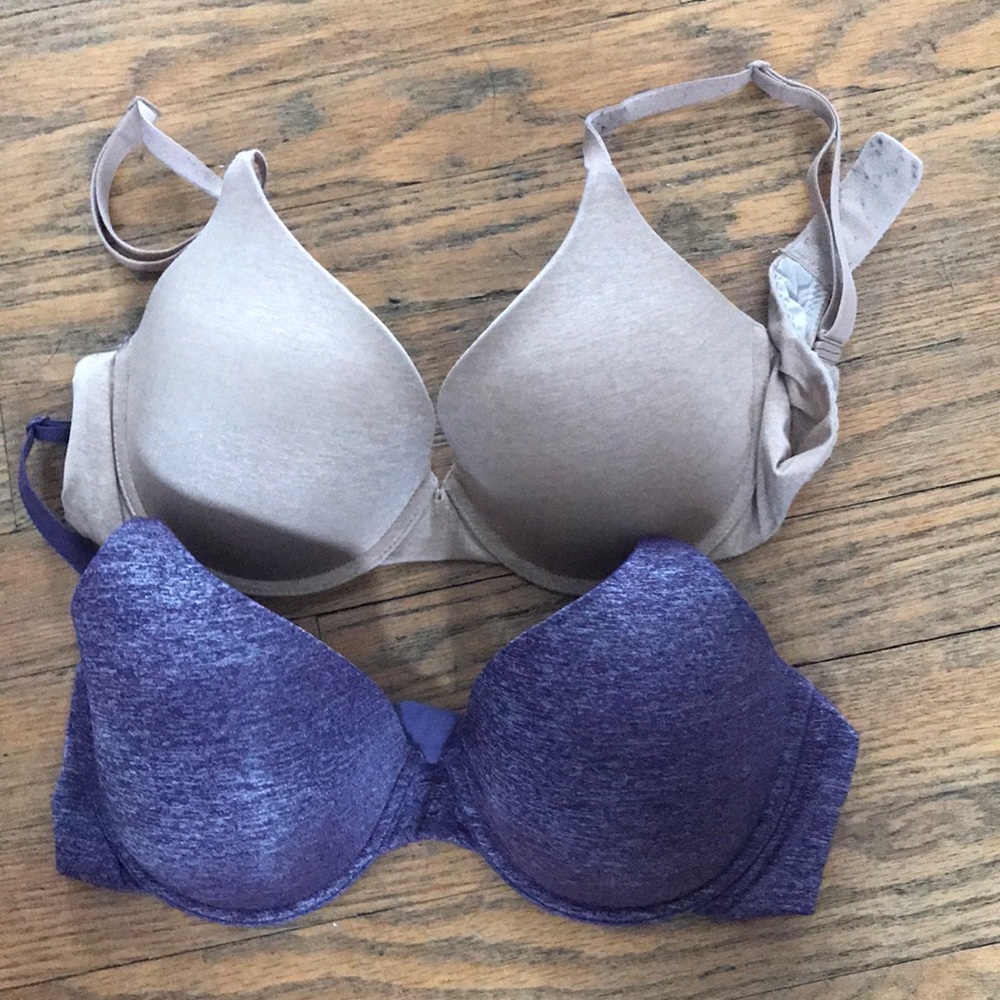 Two! VS semi Demi T Shirt Bras